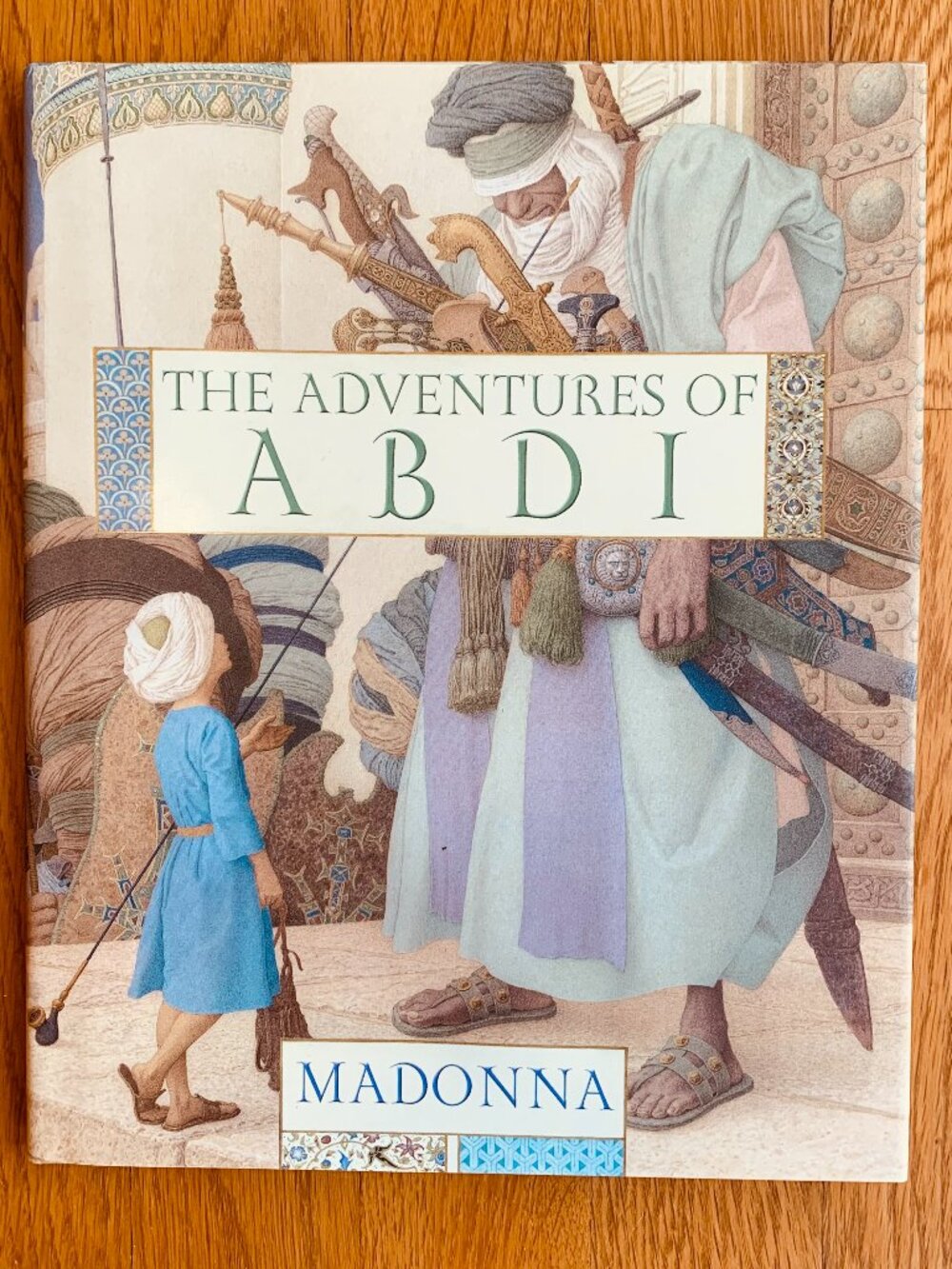 The Adventures of Abdi by Madonna Hardcover 2004 Childrens Book True 1st Edition